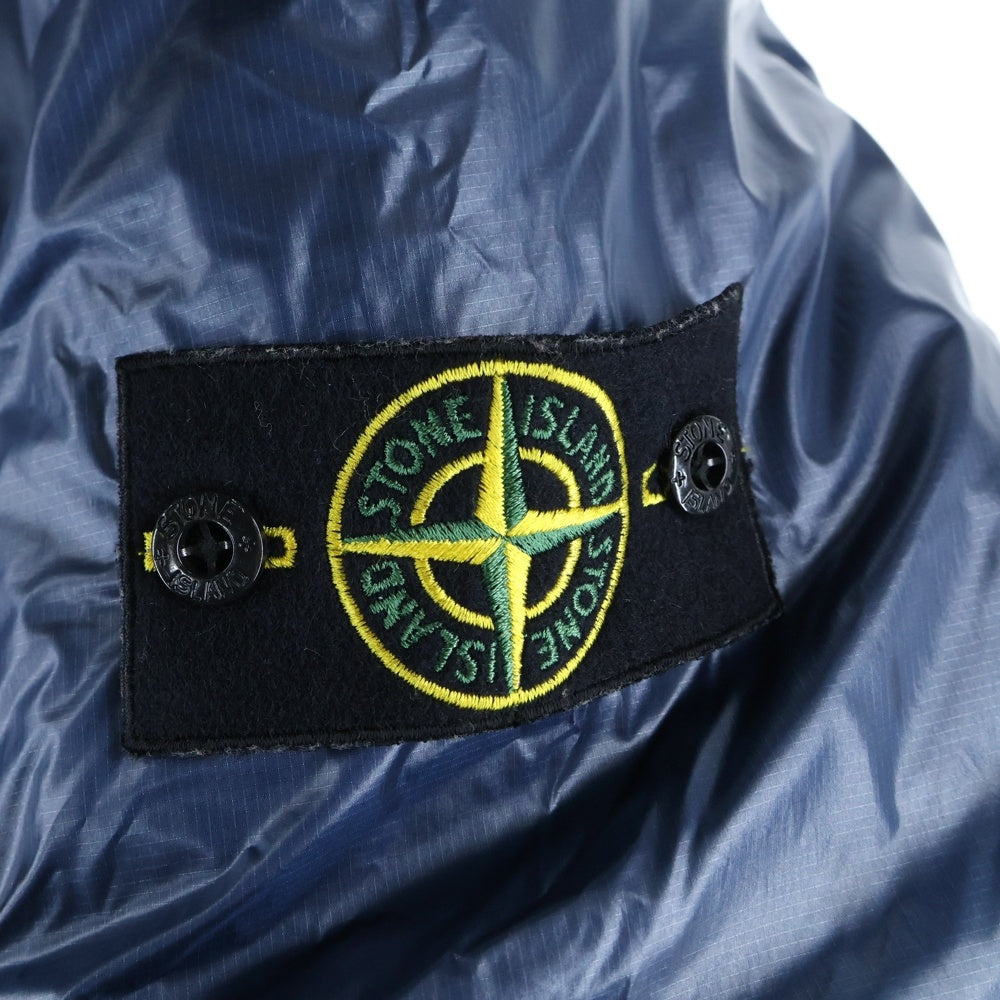 STONE ISLAND(ストーンアイランド) 18AW PERTEX QUANTUM Y DOWN PARKA パーテックス クアンタム ロゴワッペン ダウンジャケット フーディー ネイビー 691570821