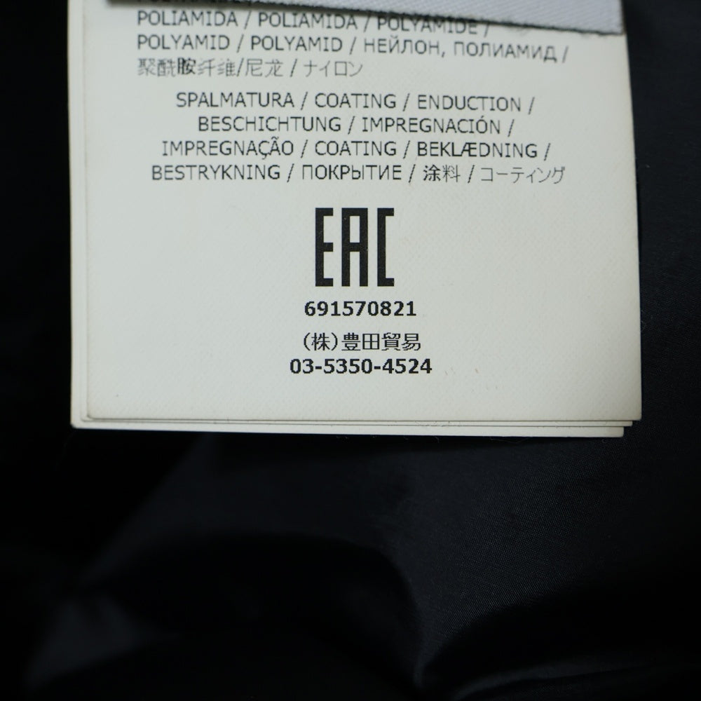 STONE ISLAND(ストーンアイランド) 18AW PERTEX QUANTUM Y DOWN PARKA パーテックス クアンタム ロゴワッペン ダウンジャケット フーディー ネイビー 691570821