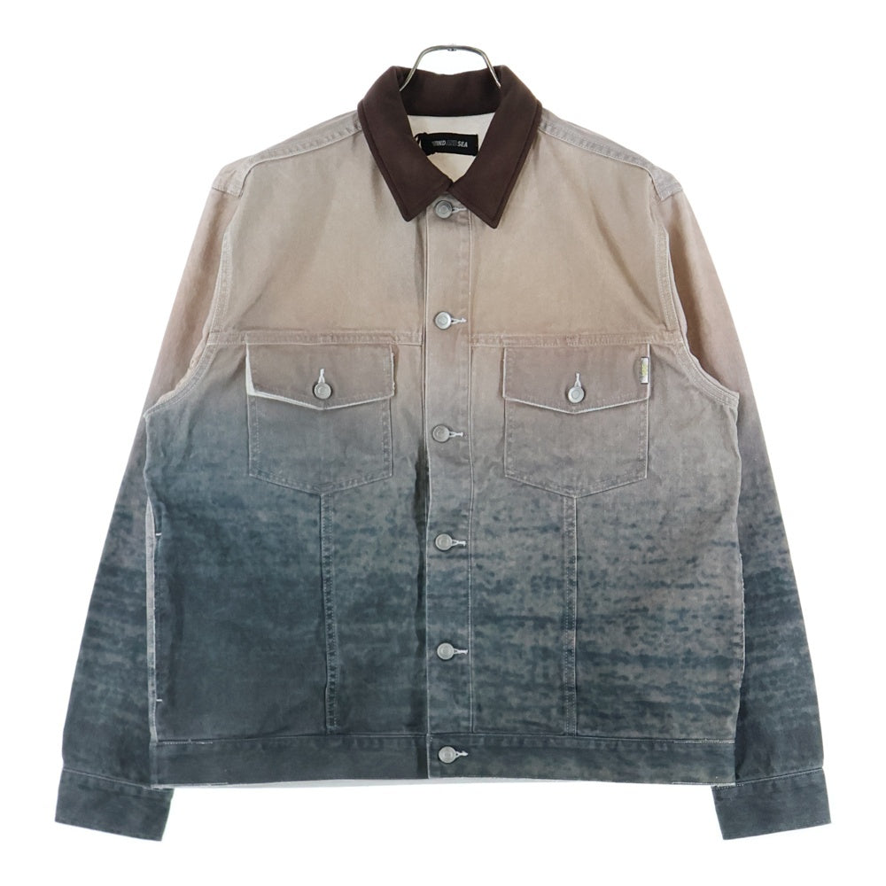 WIND AND SEA(ウィンダンシー) Photo Denim Jacket フォト デニムジャケット ブラウン