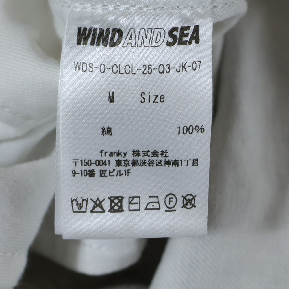 WIND AND SEA(ウィンダンシー) Photo Denim Jacket フォト デニムジャケット ブラウン