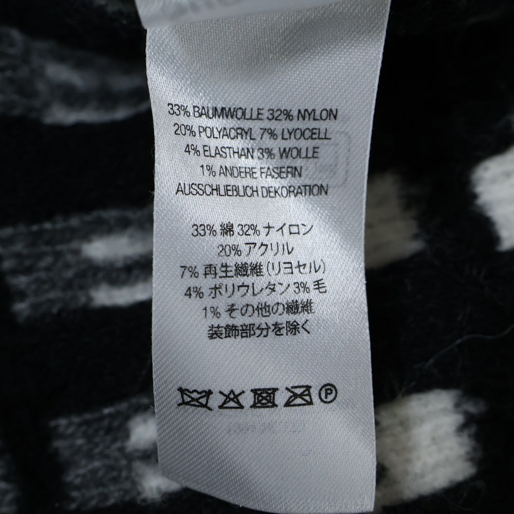 SUPREME(シュプリーム) 23SS Gardient Grid Zip Up Polo グラデーション ジップアップ ニット ポロシャツ ブラック