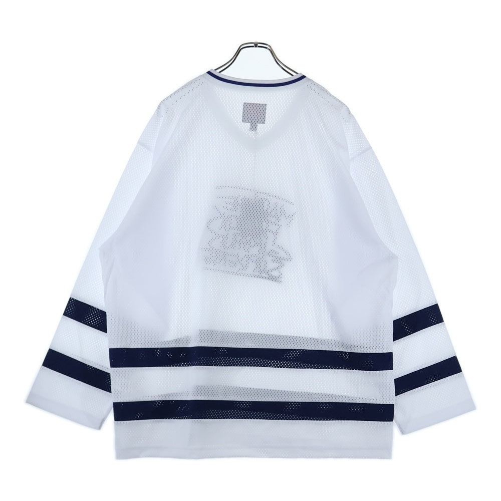 SUPREME(シュプリーム) 25SS ×Marithe +Girbaud Hockey Jersey マリテ・フランソワ ホッケー ジャージ 長袖Tシャツ ホワイト