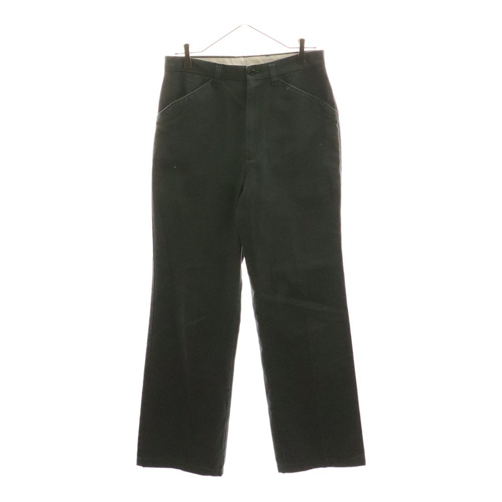 NO BRAND(ノーブランド) RED KAP ブーツカット ワークパンツ グリーン