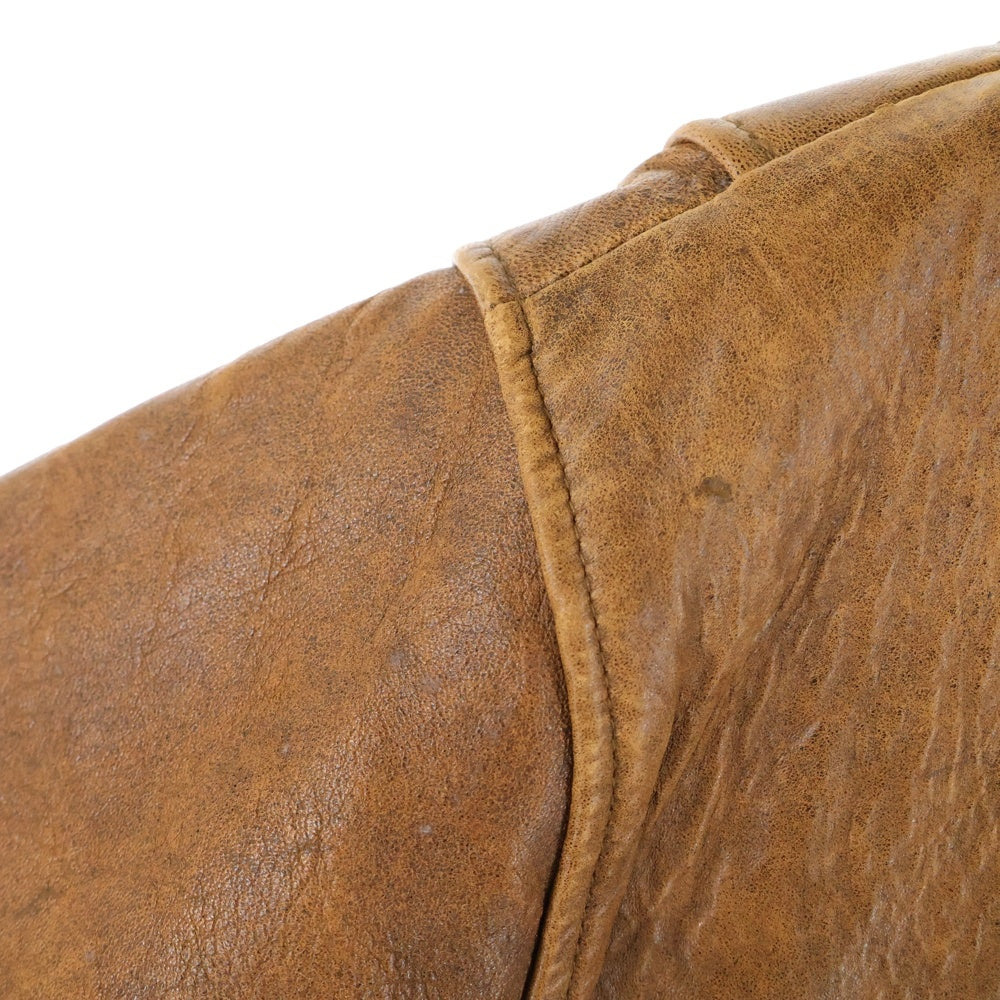 VINTAGE(ヴィンテージ) A-2 Military Flight Leather Jacket フライトレザージャケット ブラウン