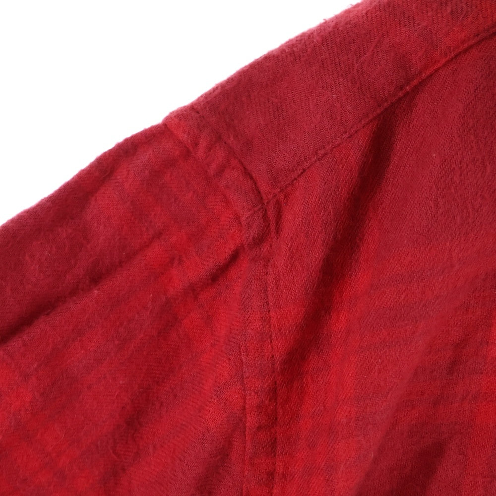 SUPREME(シュプリーム) 長袖 チェック シャツ レッド