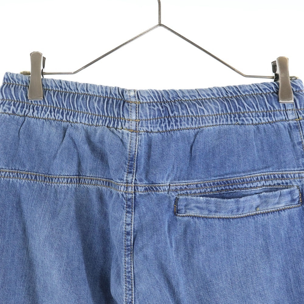 DIESEL(ディーゼル) 23SS Straight Jeans クラッシュ加工 ルーズフィット デニムパンツ インディゴ A09693