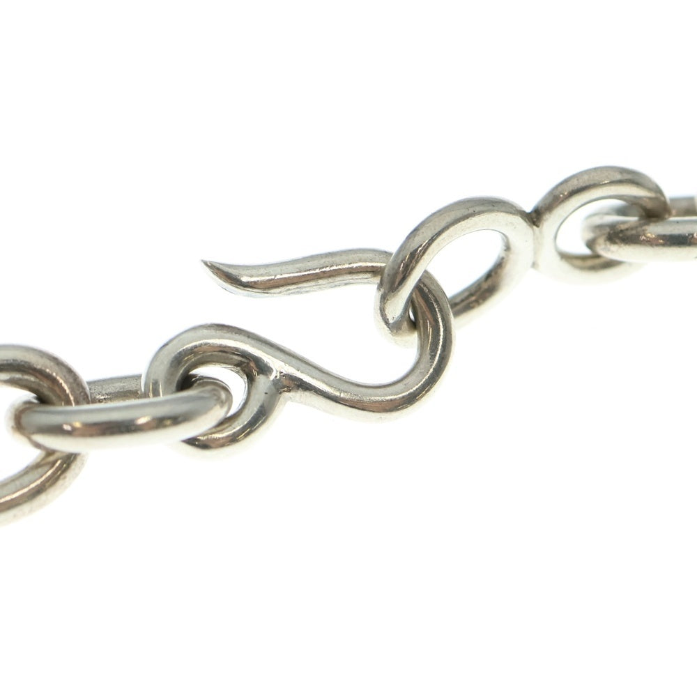 BIGTWIN(ビッグツイン) アイアンクロス スカル ネックレス シルバー