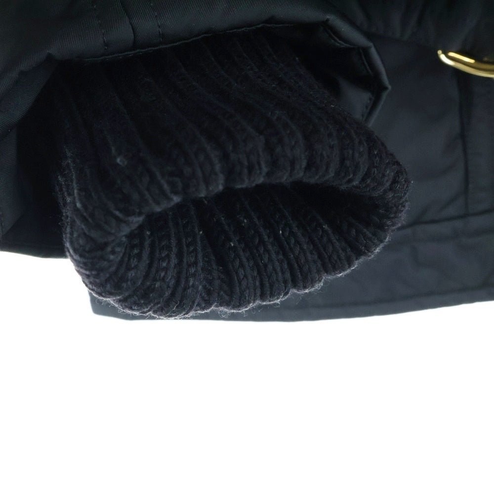 GUCCI(グッチ) スタッズ ナイロン モッズコート ジャケット ブラック 270770 ZK682 レディース