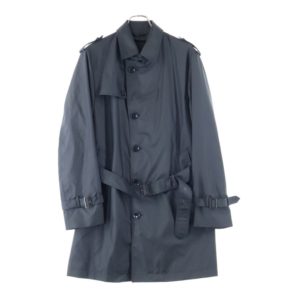 Calvin Klein(カルバンクライン) ナイロン ロング トレンチコート ブラック 414514