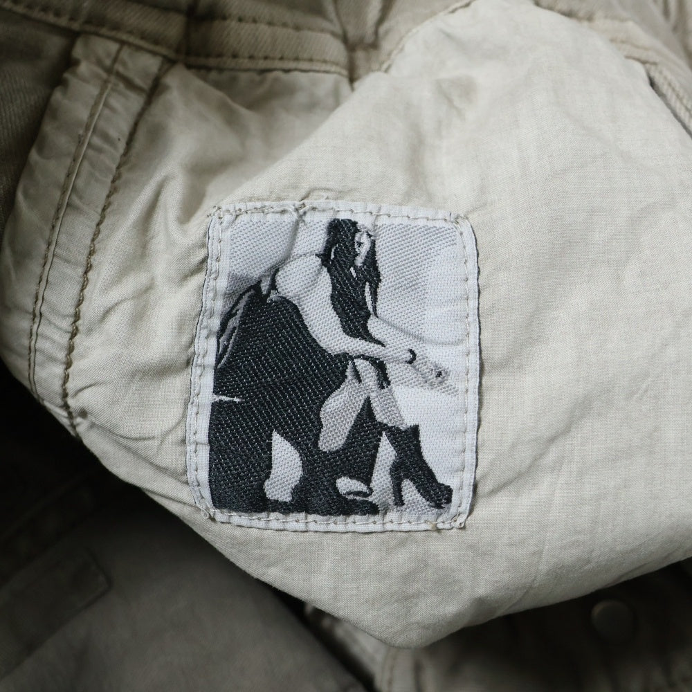 DRKSHDW(ダークシャドウ) 24SS PUSHER PANTS ドローコード プッシャーパンツ グレー DU01D1393-SCF