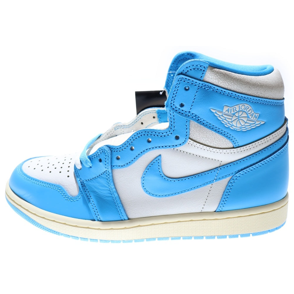 NIKE(ナイキ) AirJordan1 Retro High OG UNC Reimagined エアジョーダン1 UNC リイマジンド ハイカットスニーカー ブルー US10/28cm DZ5485-402