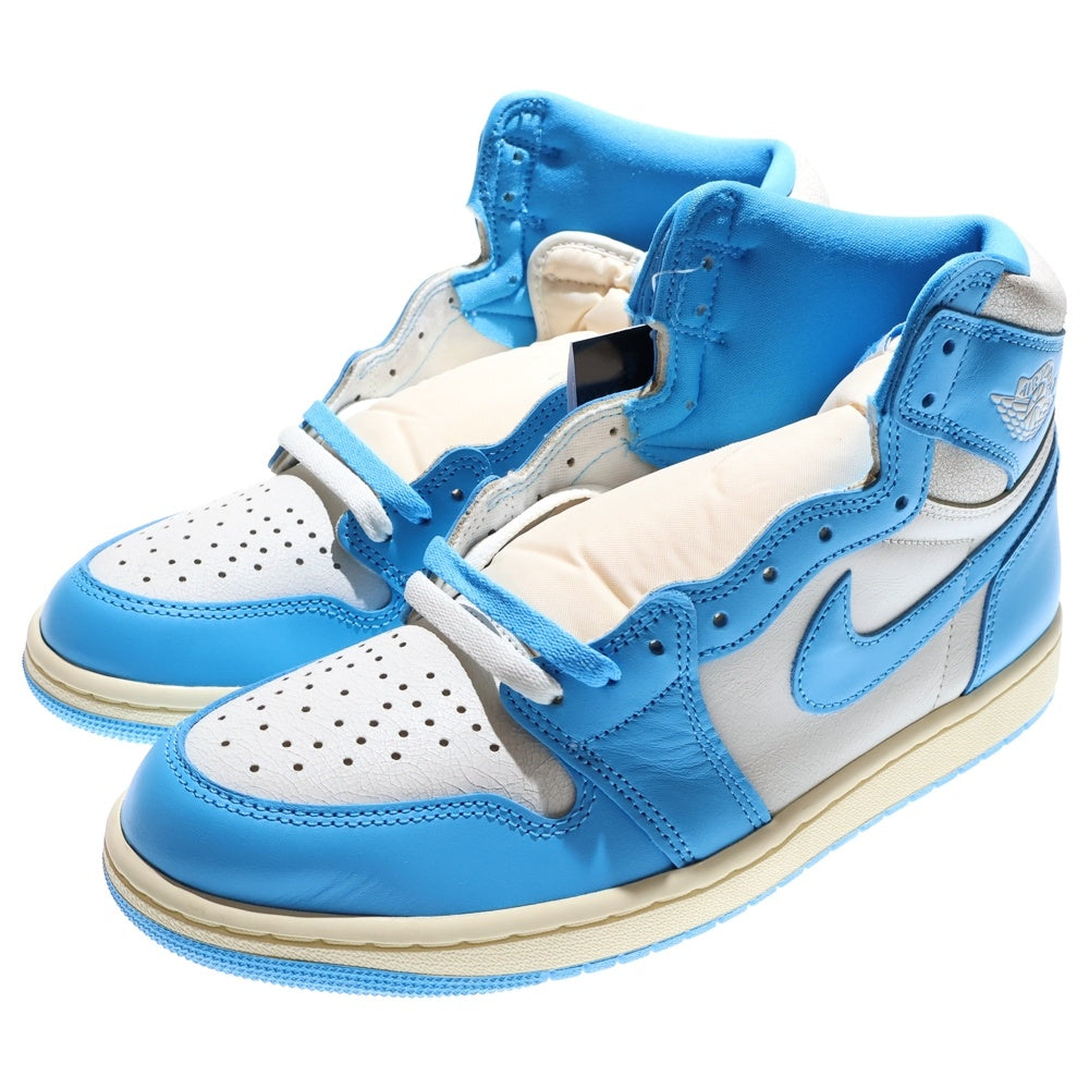 NIKE(ナイキ) AirJordan1 Retro High OG UNC Reimagined エアジョーダン1 UNC リイマジンド ハイカットスニーカー ブルー US10/28cm DZ5485-402