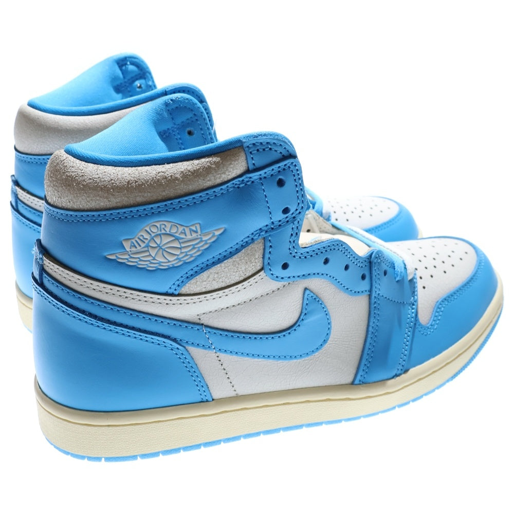 NIKE(ナイキ) AirJordan1 Retro High OG UNC Reimagined エアジョーダン1 UNC リイマジンド ハイカットスニーカー ブルー US10/28cm DZ5485-402