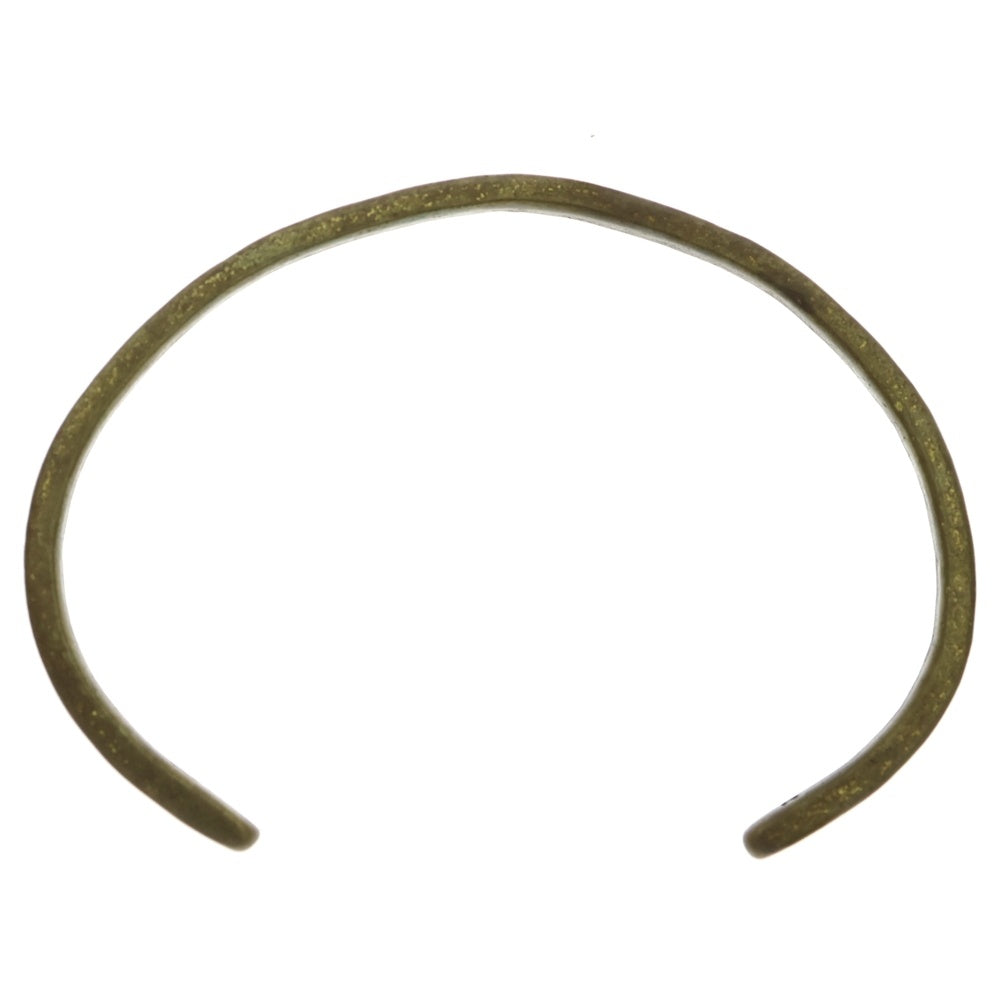 NO BRAND(ノーブランド) Hawk company 星 型押し バングル ゴールド