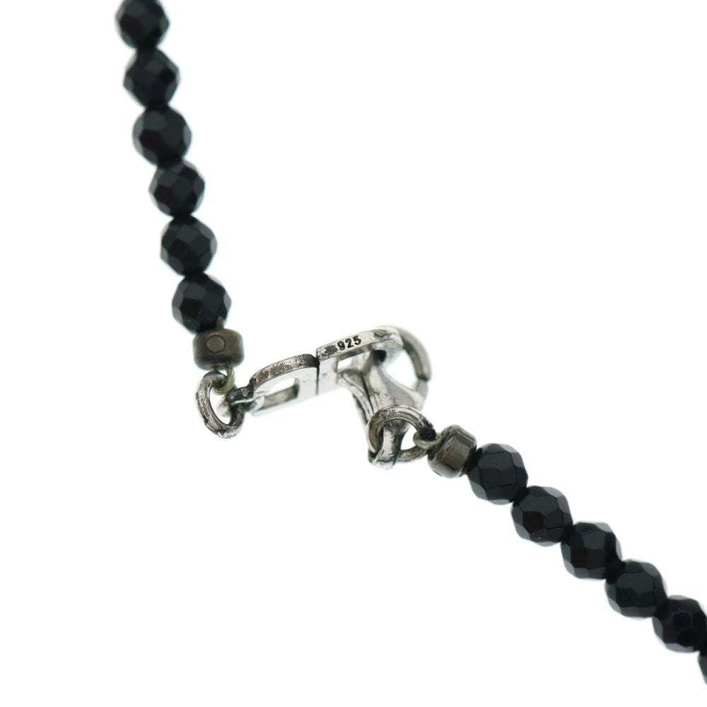 Justin Davis(ジャスティンデイヴィス) NECKLACE Tiny Onyx Chain タイニー オニキスチェーン ネックレス ブラック SNJ330