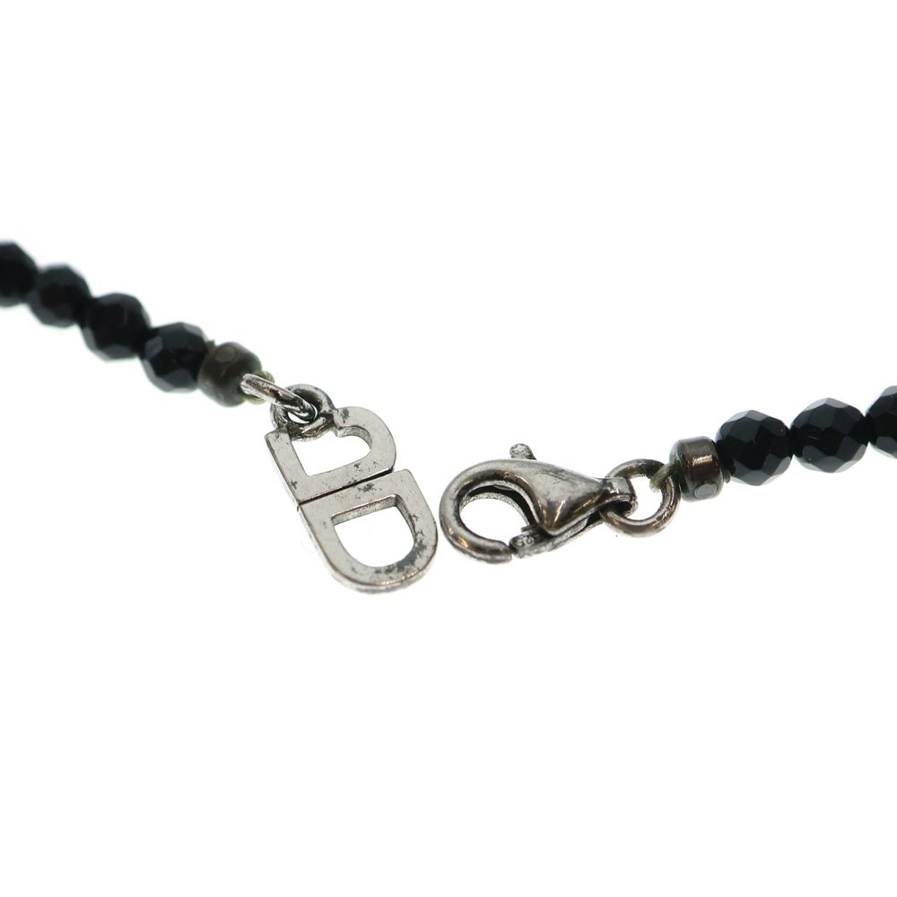 Justin Davis(ジャスティンデイヴィス) NECKLACE Tiny Onyx Chain タイニー オニキスチェーン ネックレス ブラック SNJ330