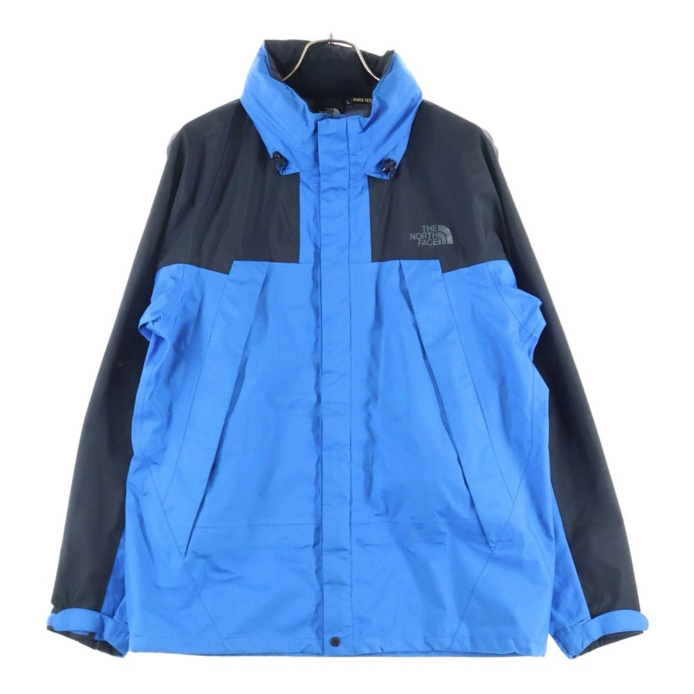THE NORTH FACE(ザノースフェイス) MOUNTAIN RAINTEX GORE-TEX ナイロン レイン マウンテンジャケット フーディー ナイロンパンツ セットアップ ゴアテックス ブルー NP10990