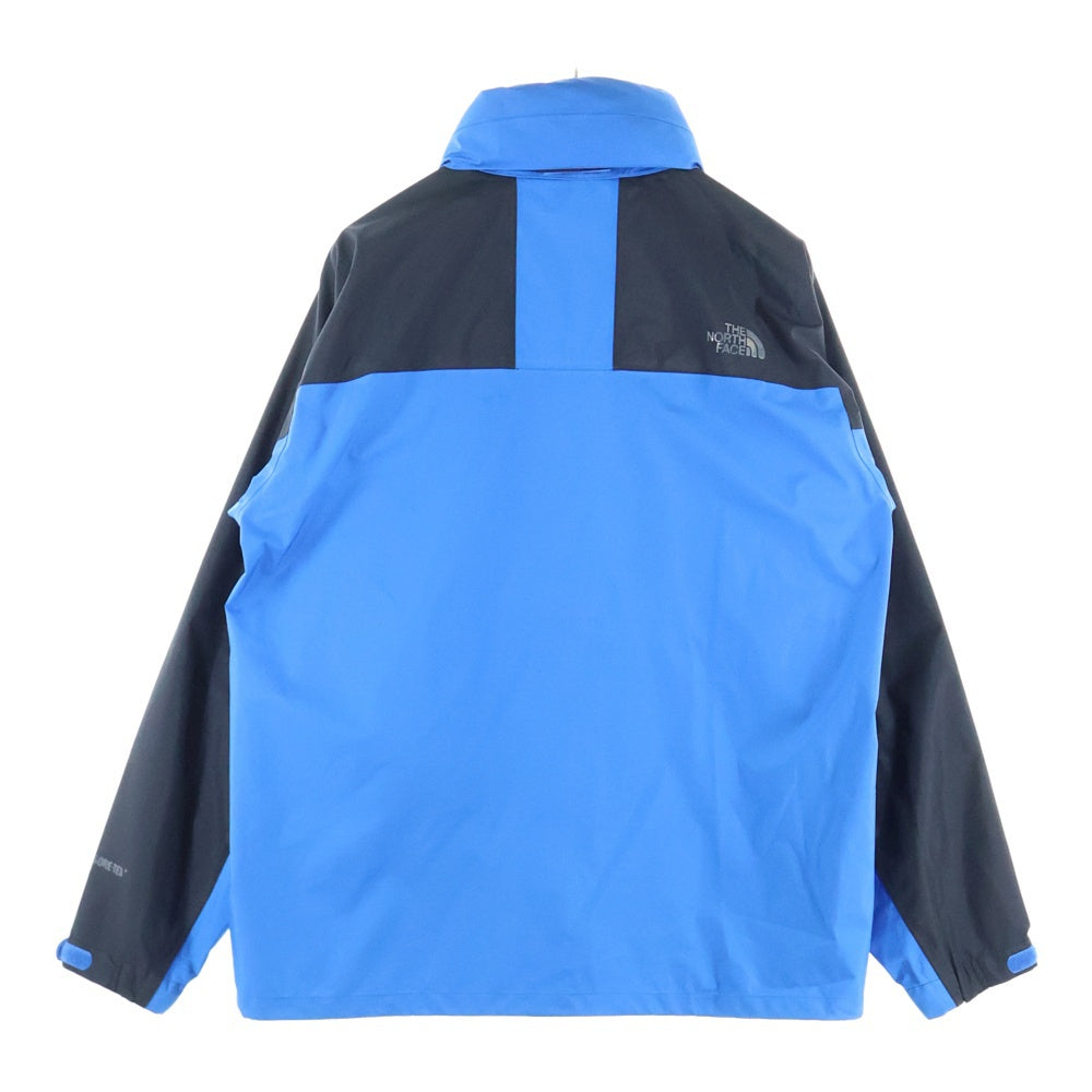 THE NORTH FACE(ザノースフェイス) MOUNTAIN RAINTEX GORE-TEX ナイロン レイン マウンテンジャケット フーディー ナイロンパンツ セットアップ ゴアテックス ブルー NP10990