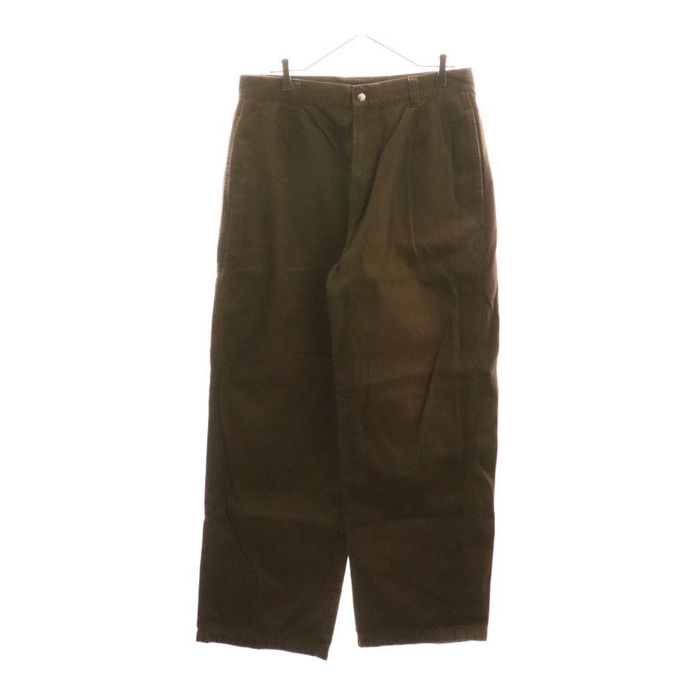 STUSSY(ステューシー) Twill Workgear Trouser Chino Work Pants ツイル トラウザー ワーク チノパンツ ブラウン 116625
