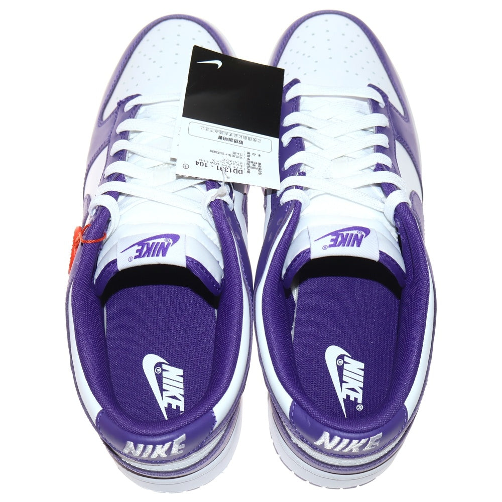 NIKE(ナイキ) DUNK LOW RETRO Championship Court Purple ダンクロー チャンピオンシップ コートパプル ローカットスニーカー パープル US11/29cm DD1391-104