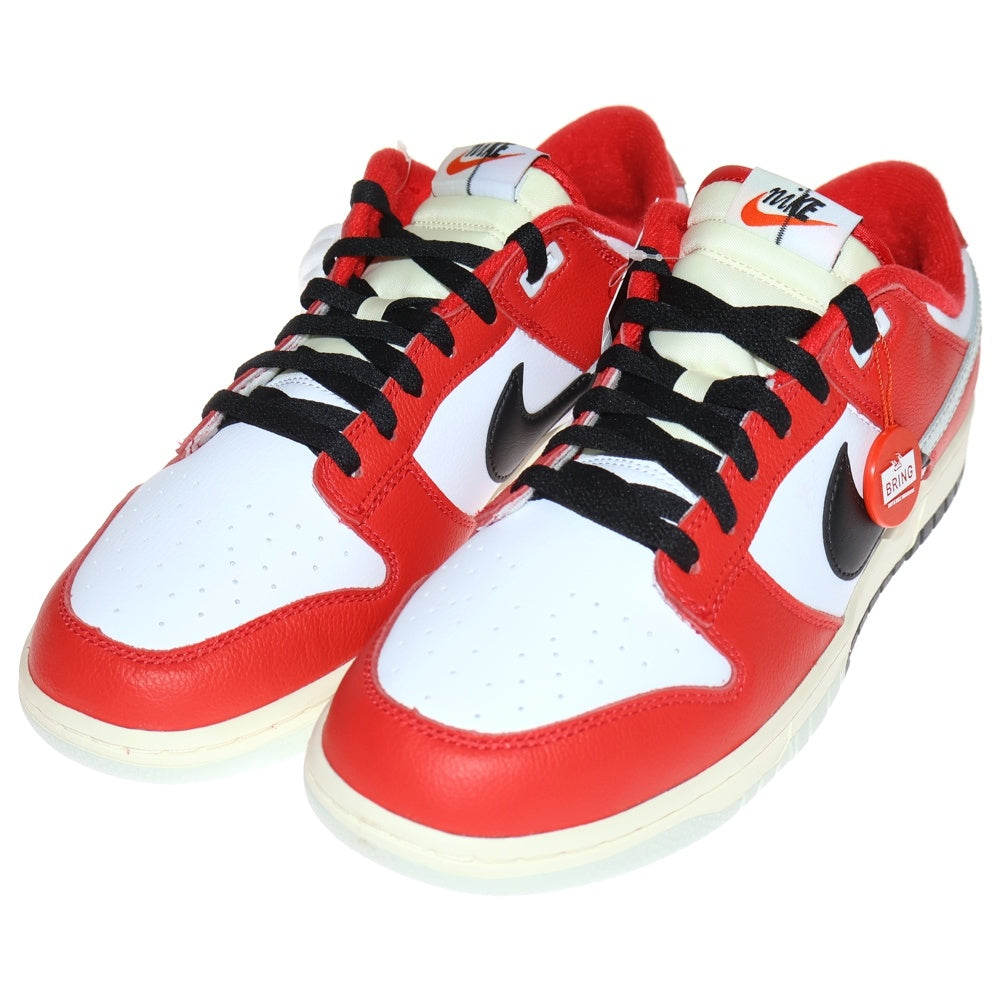 NIKE(ナイキ) DUNK LOW RETRO CHICAGO SPLIT ダンク シカゴスプリット ローカットスニーカー ホワイト/レッド US11/29cm DZ2536-600