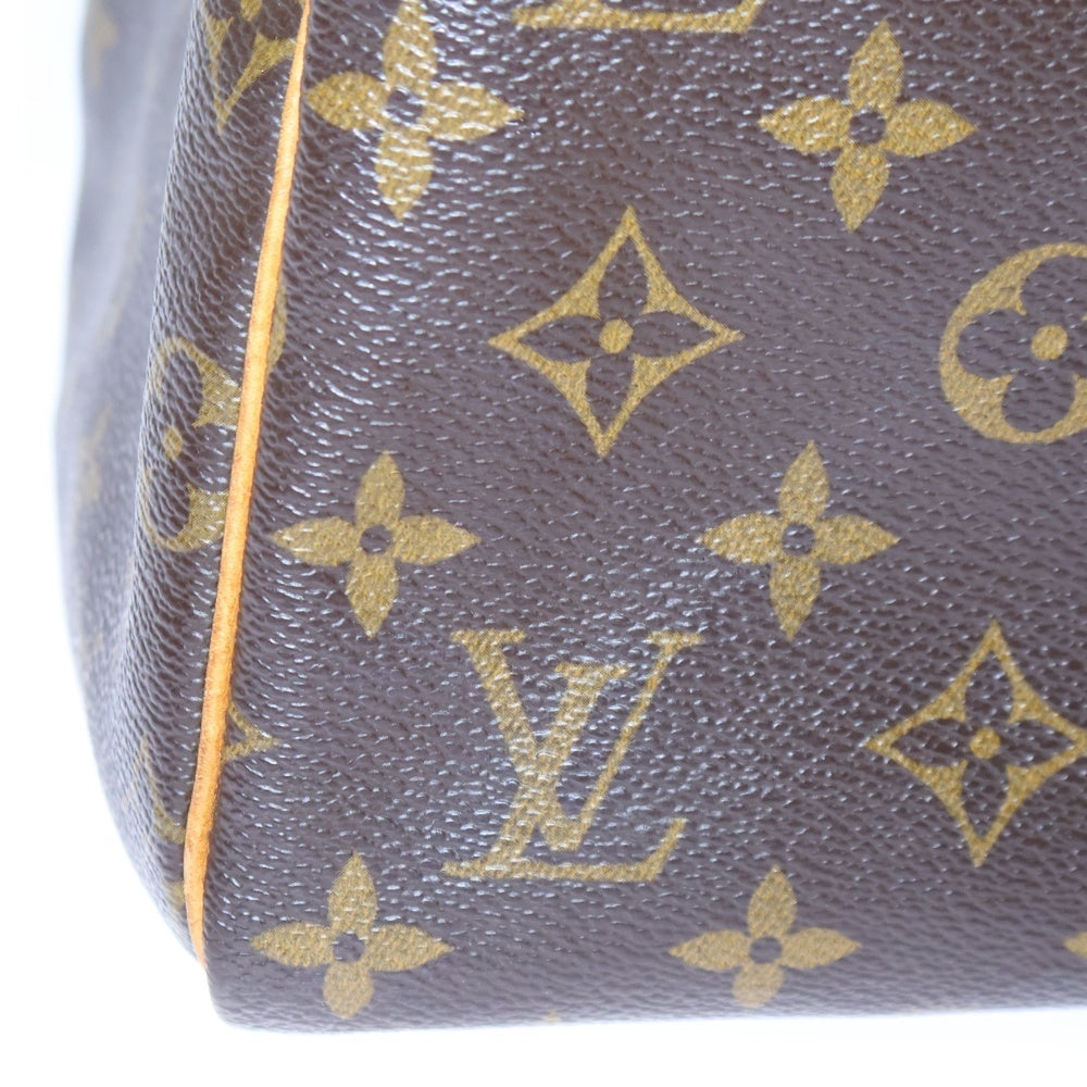 LOUIS VUITTON(ルイヴィトン) モノグラム スピーディ30 レザーハンドバッグ ブラウン SP1928