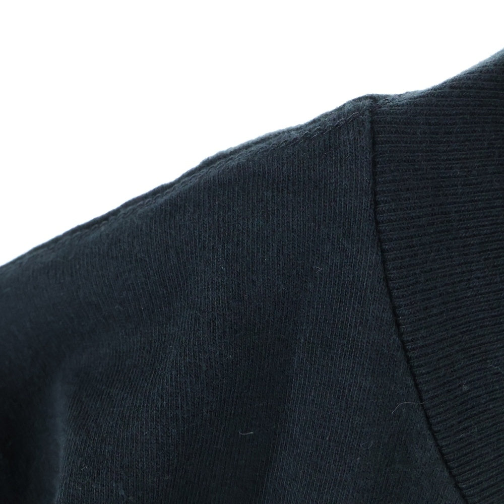 TENDERLOIN(テンダーロイン) 00ss DEAD STOCK ショットガン ロゴ プリント クルーネック 半袖 Tシャツ カットソー ブラック