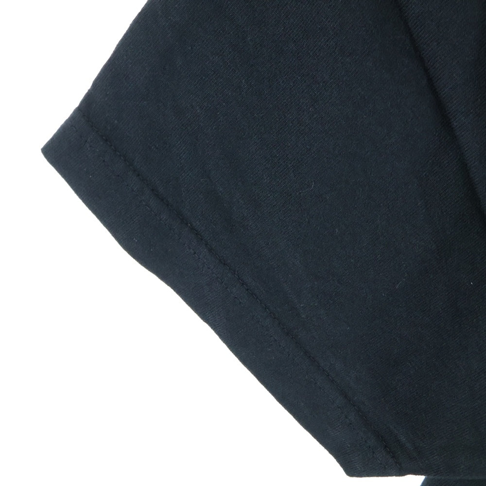 TENDERLOIN(テンダーロイン) 00ss DEAD STOCK ショットガン ロゴ プリント クルーネック 半袖 Tシャツ カットソー ブラック