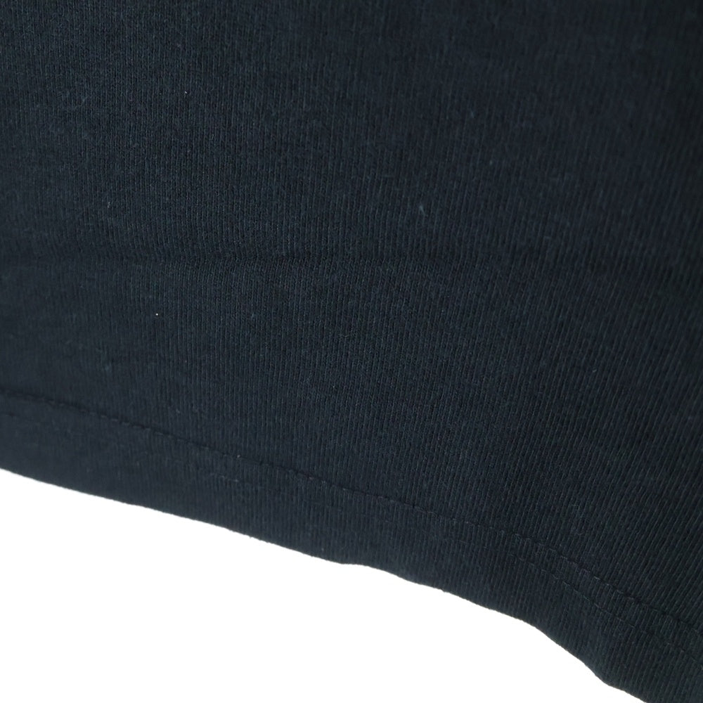 TENDERLOIN(テンダーロイン) 00ss DEAD STOCK ショットガン ロゴ プリント クルーネック 半袖 Tシャツ カットソー ブラック