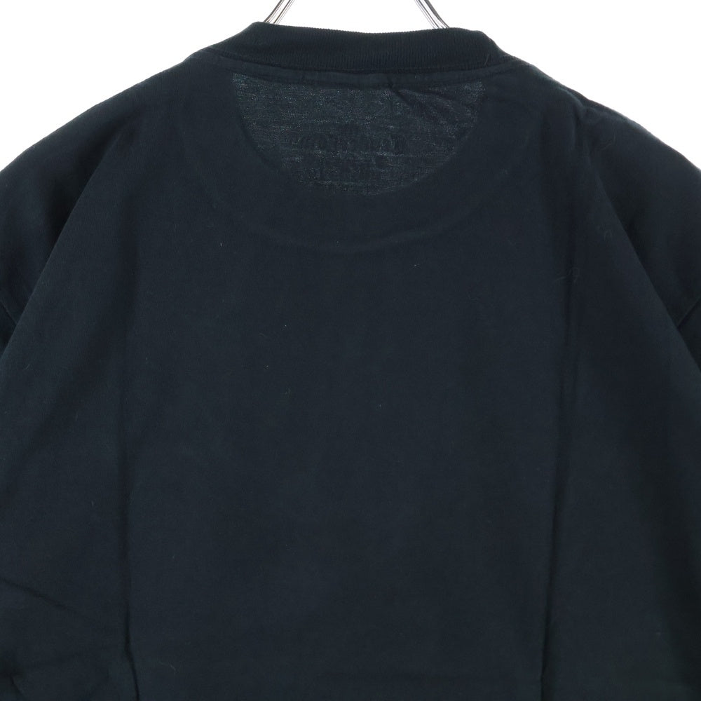 TENDERLOIN(テンダーロイン) 00ss DEAD STOCK フロント 鹿 プリント クルーネック 半袖 Tシャツ カットソー ブラック