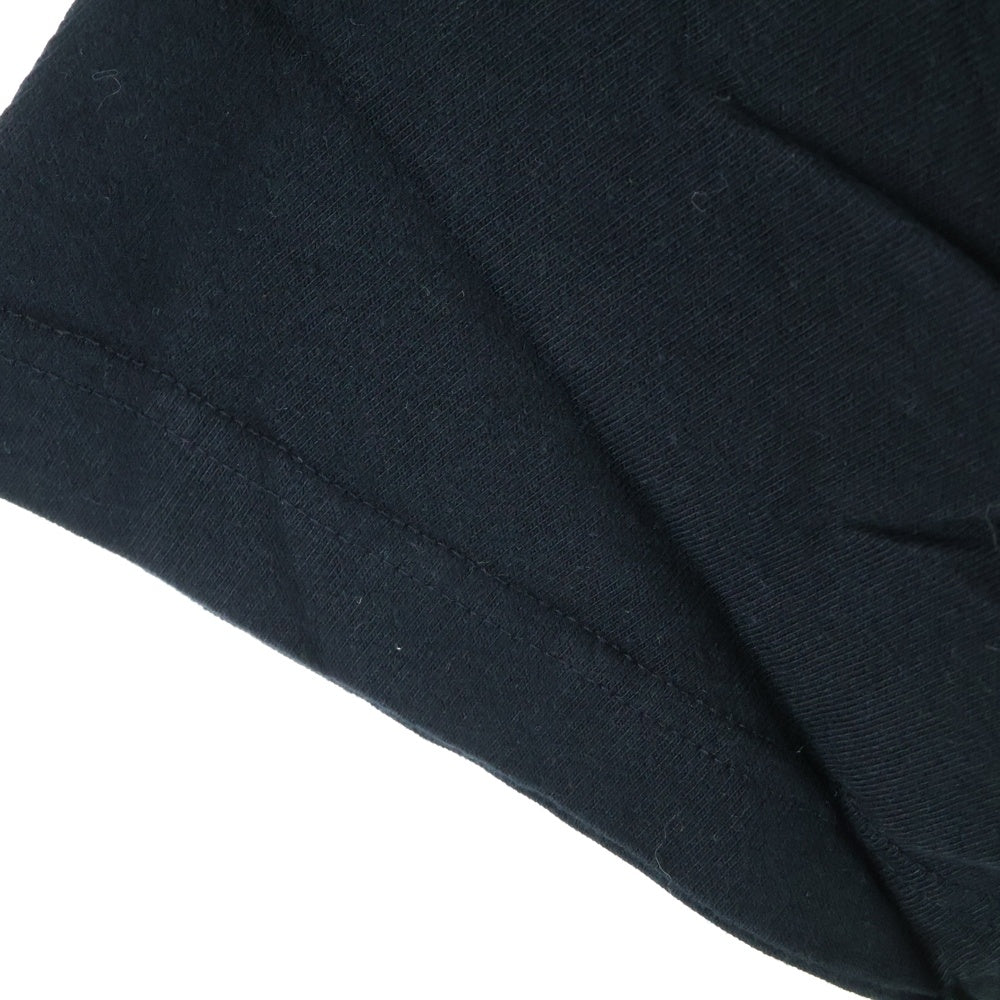 TENDERLOIN(テンダーロイン) 00ss DEAD STOCK フロント 鹿 プリント クルーネック 半袖 Tシャツ カットソー ブラック