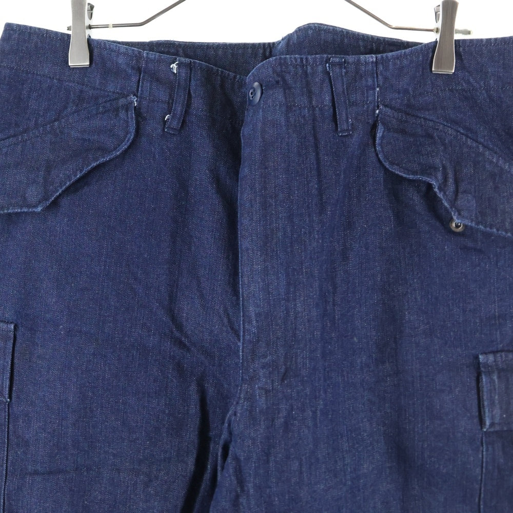 TENDERLOIN(テンダーロイン) 初期 ステーキタグ DENIM Cargo デニム カーゴパンツ インディゴ