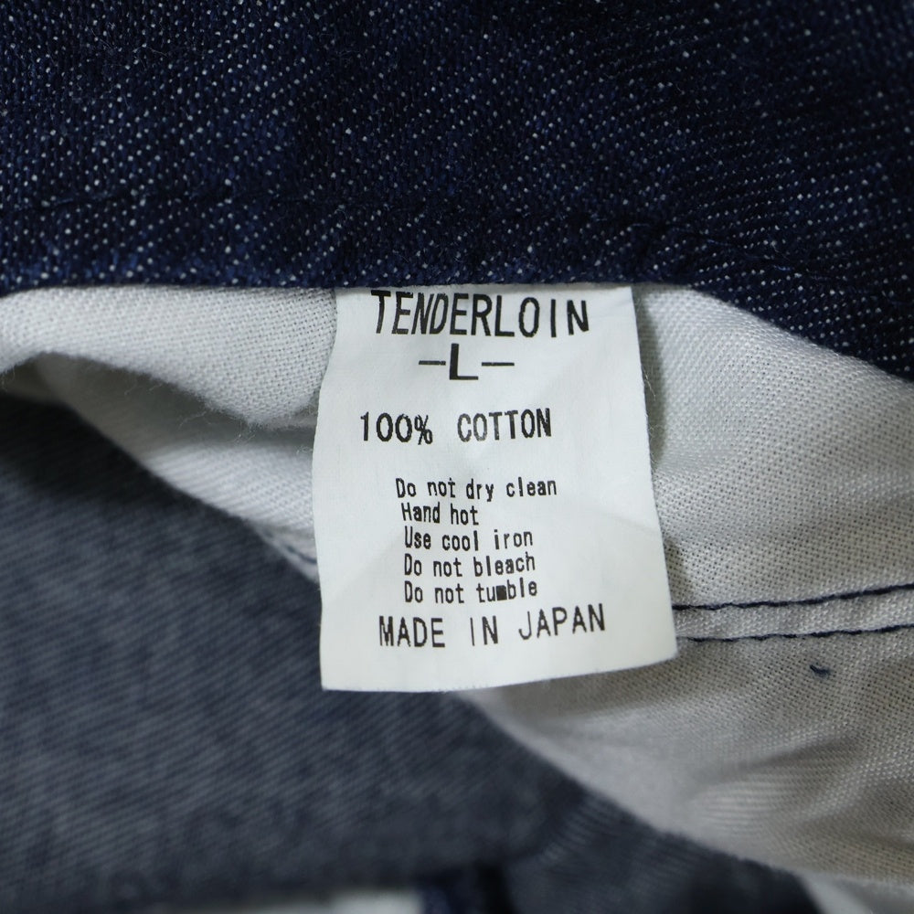 TENDERLOIN(テンダーロイン) 初期 ステーキタグ DENIM Cargo デニム カーゴパンツ インディゴ