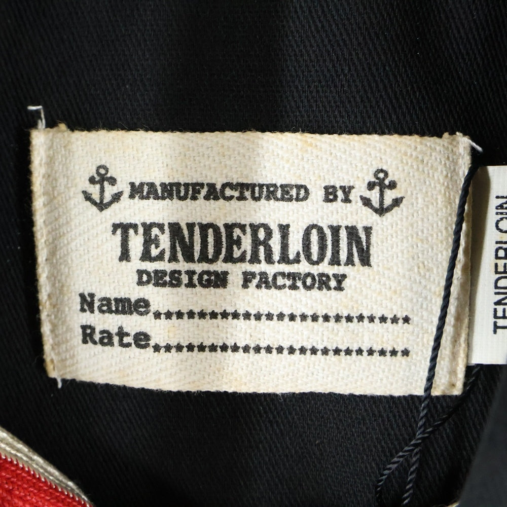 TENDERLOIN(テンダーロイン) 初期 DEAD STOCK マリンタグ ボーリング 半袖 シャツ ブラック