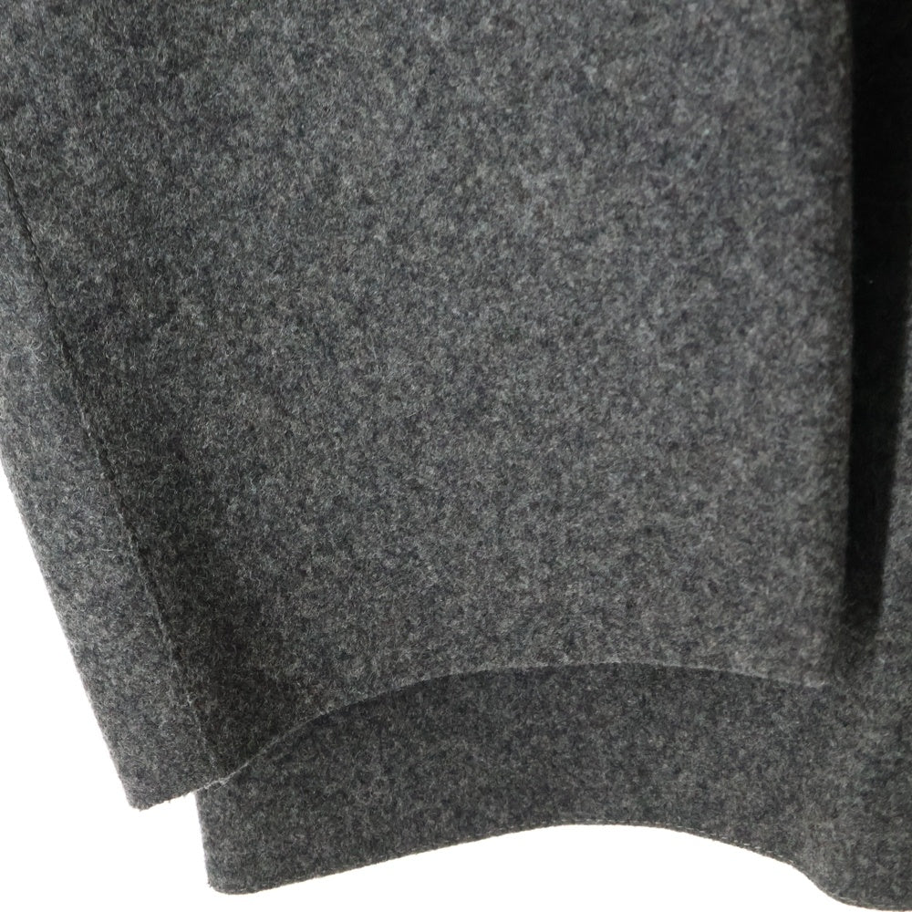 NO BRAND(ノーブランド) CIVIDINI 3B ウール コート ジャケット チャコール