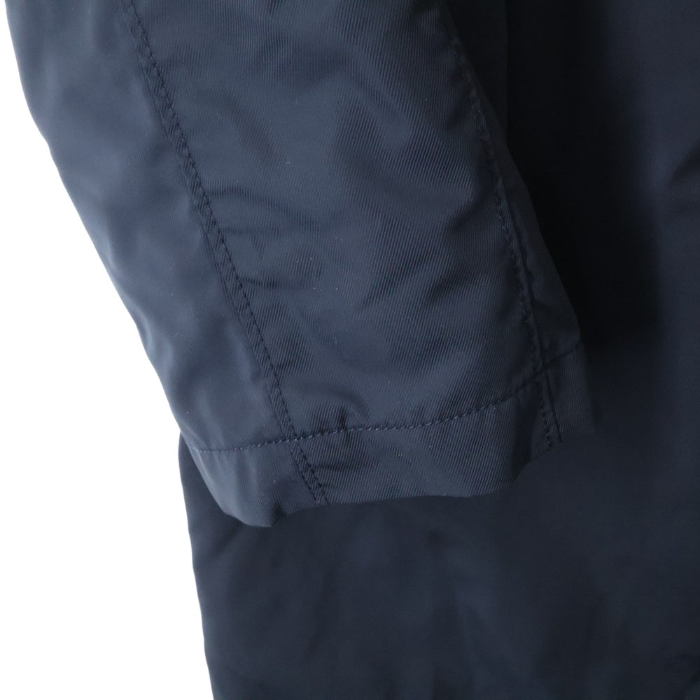 TAKEO KIKUCHI(タケオキクチ) ライニング ナイロン ロング コート ネイビー AH507-95404