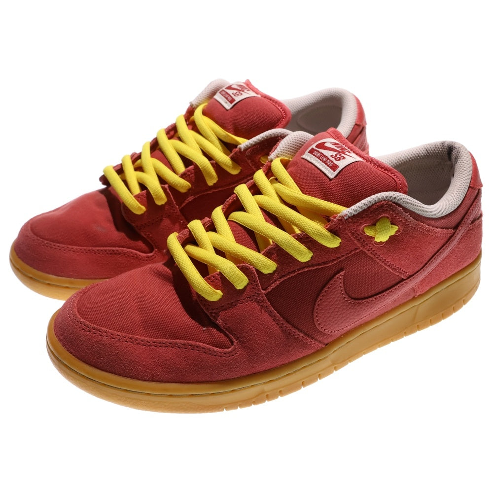 NIKE(ナイキ) DUNK LOW ADOBE ダンク アドビ ローカットスニーカー レッド US9.5/27.5cm DV5429-600