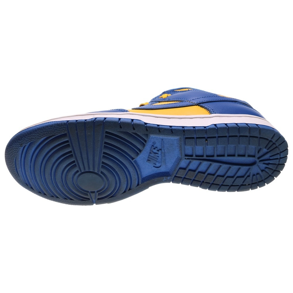 NIKE(ナイキ) DUNK LOW RETRO Blue Jay and University Gold ダンク レトロ ローカットスニーカー ブルー/イエロー US9.5/27.5cm DD1391-402