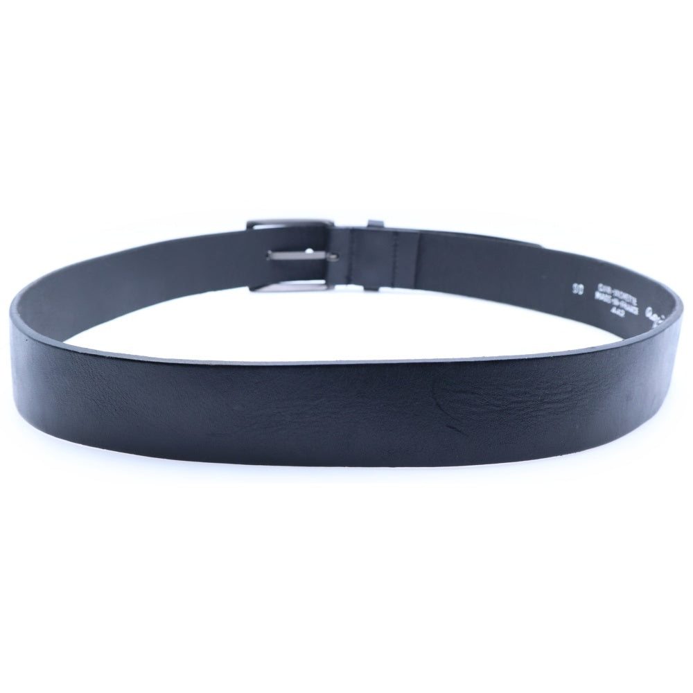 agnes b.(アニエスベー) CUIR-VACHETTE レザーベルト ブラック