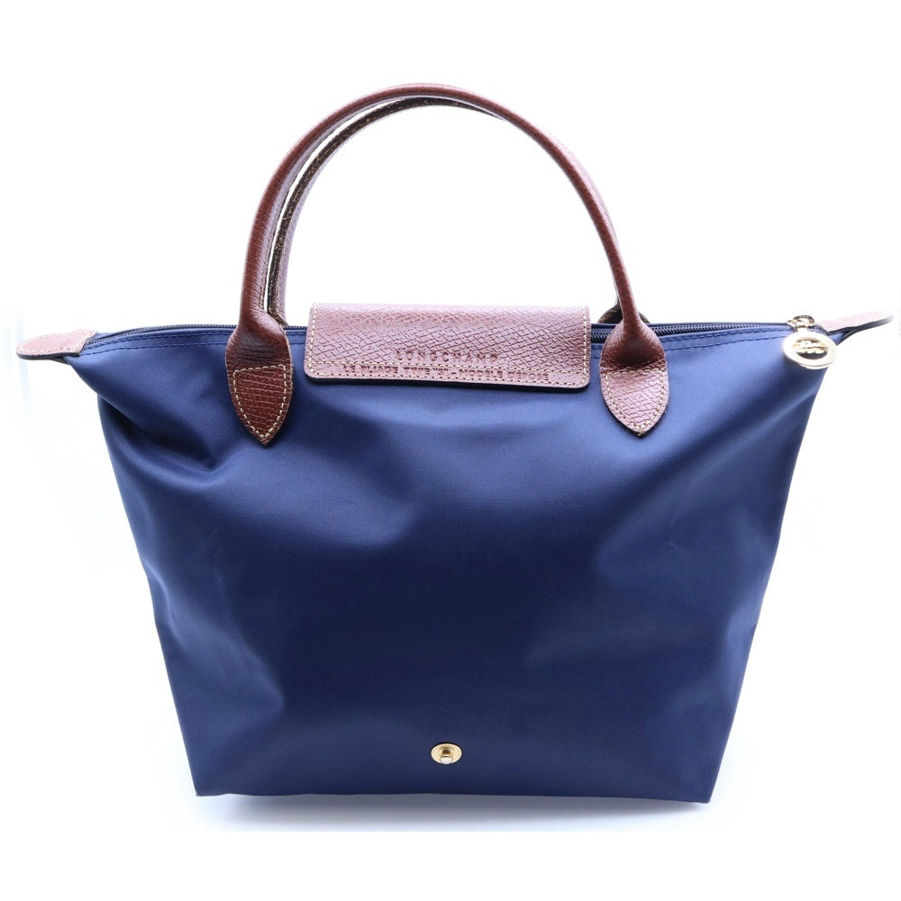 LONGCHAMP(ロンシャン) ル プリアージュ ナイロン レザー ハンドバック ネイビー