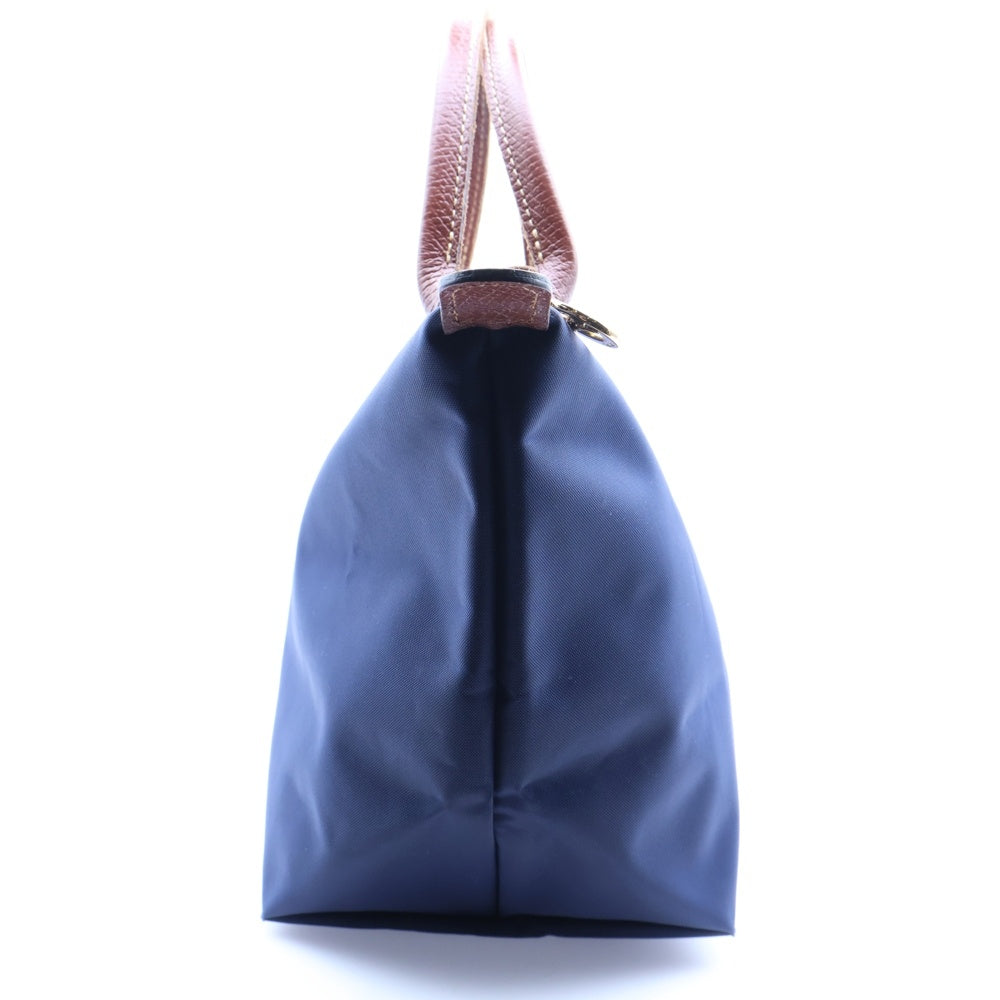 LONGCHAMP(ロンシャン) ル プリアージュ ナイロン レザー ハンドバック ネイビー