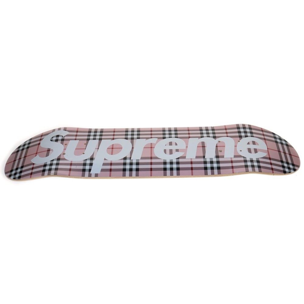 SUPREME(シュプリーム) 22SS × Burberry Skateboard Deck バーバリー スケートボード デッキ ピンク
