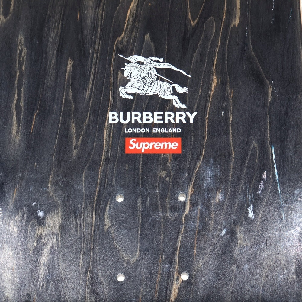 SUPREME(シュプリーム) 22SS × Burberry Skateboard Deck バーバリー スケートボード デッキ ベージュ