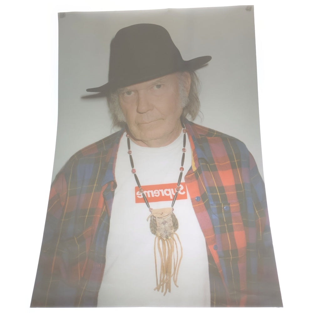 SUPREME(シュプリーム) 15SS × Neil Young Poster ニールヤング フォト ポスター マルチ