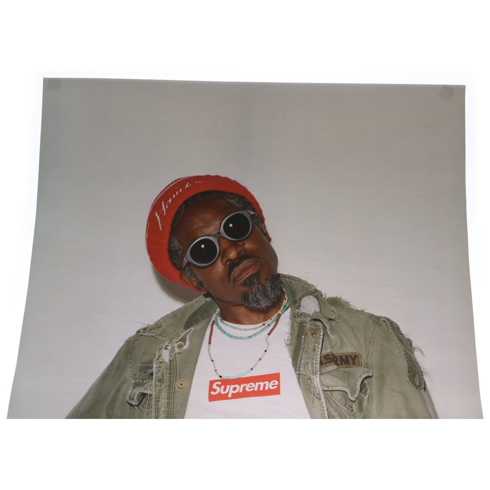 SUPREME(シュプリーム) 22AW × Andre 3000 Poster アンドレ 3000 フォト ポスター マルチ