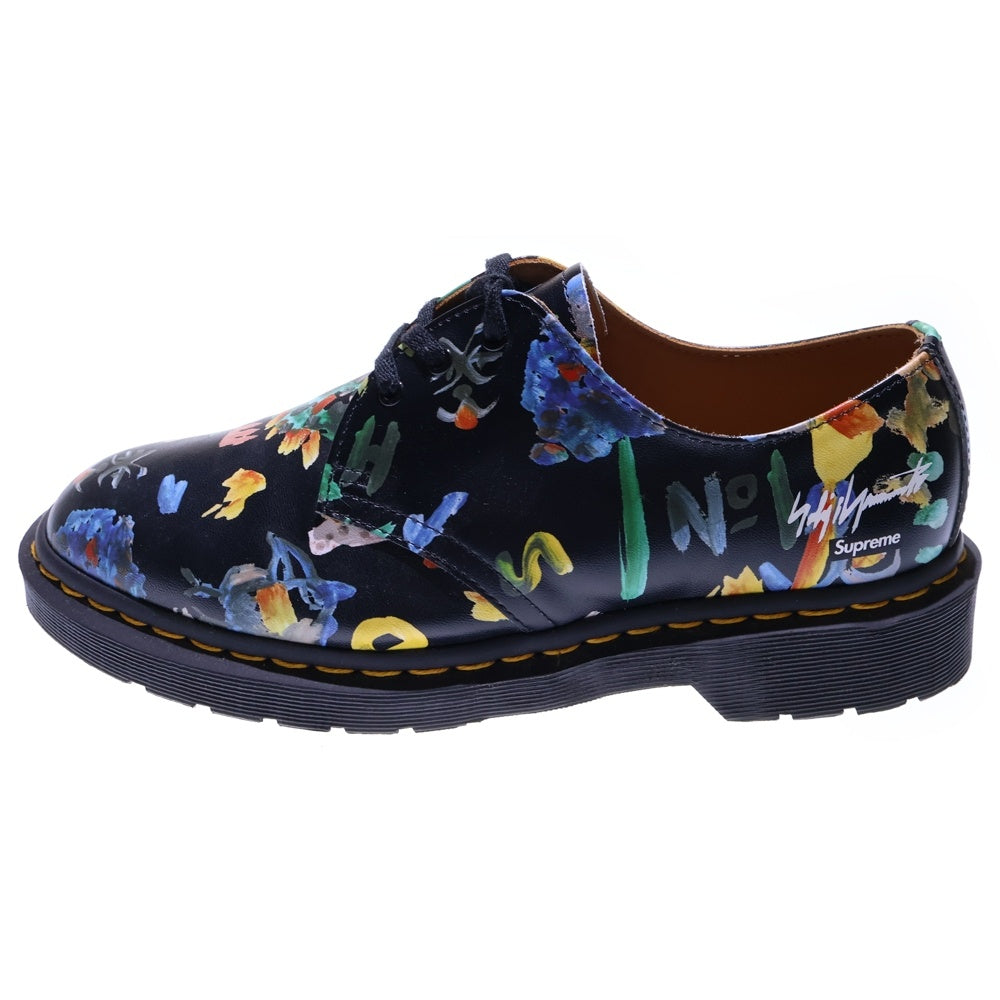 SUPREME(シュプリーム) 22AW × Dr.Martens × Yohji Yamamoto 1461 3eye-Shoe ドクターマーチン ヨウジヤマモト ペイント 3ホール レザーシューズ ブーツ US8/26cm 28011001