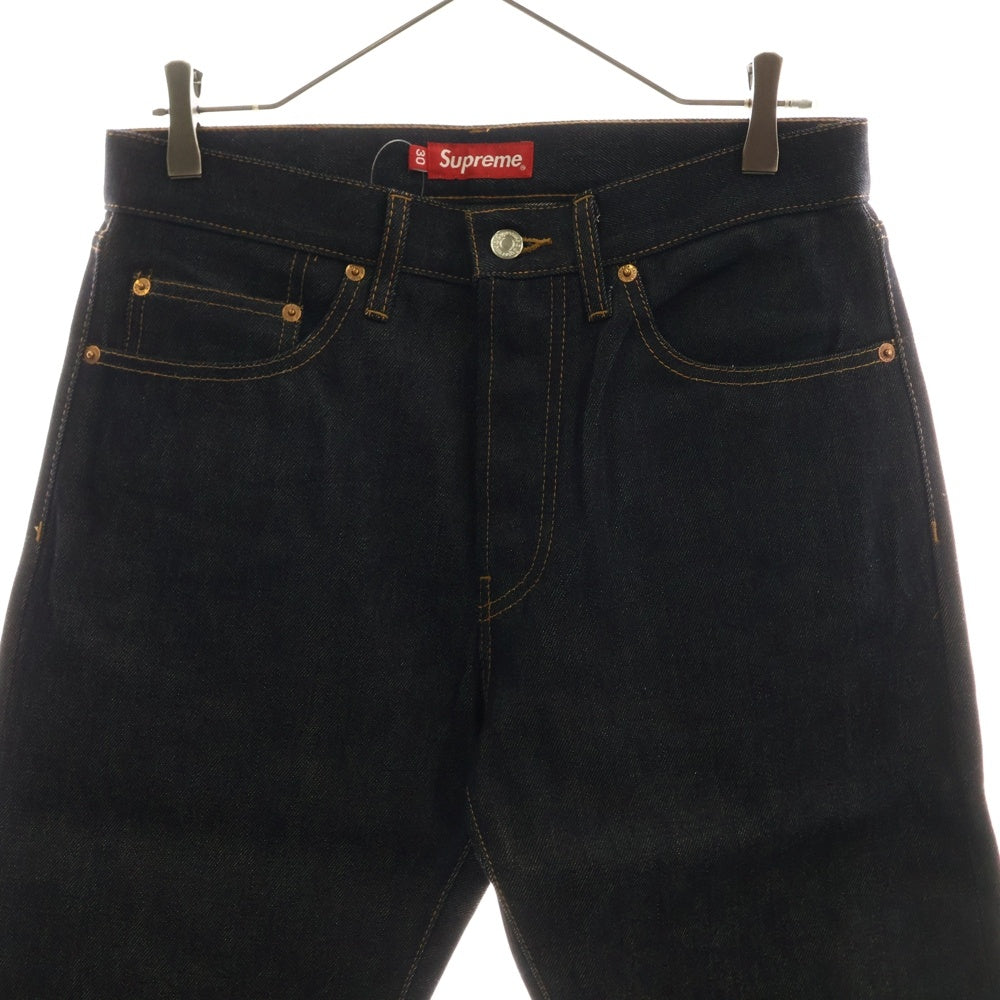 SUPREME(シュプリーム) Rigid Selvedge Slim Jean リジット セルビッチ スリムジーンズ デニムパンツ インディゴ
