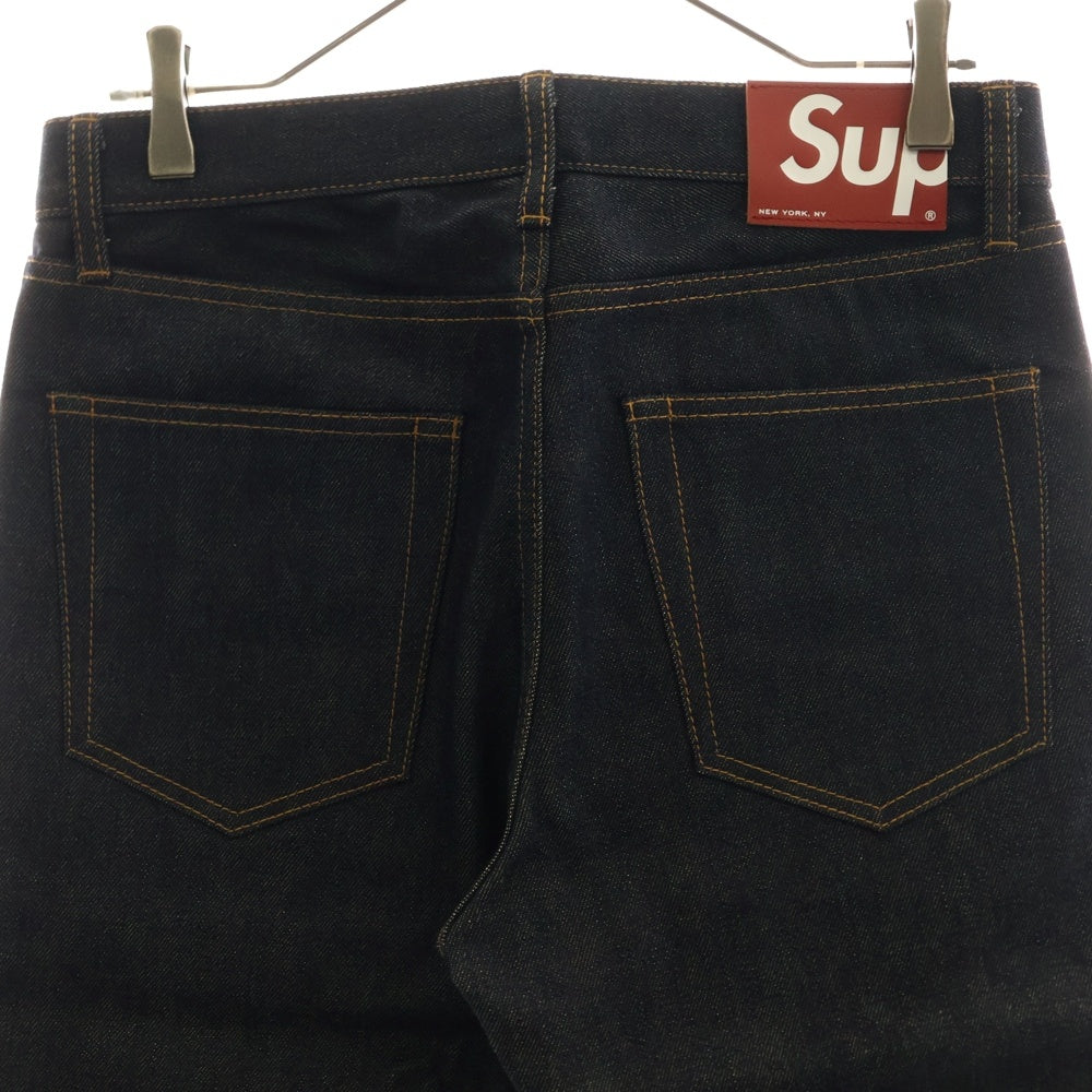 SUPREME(シュプリーム) Rigid Selvedge Slim Jean リジット セルビッチ スリムジーンズ デニムパンツ インディゴ