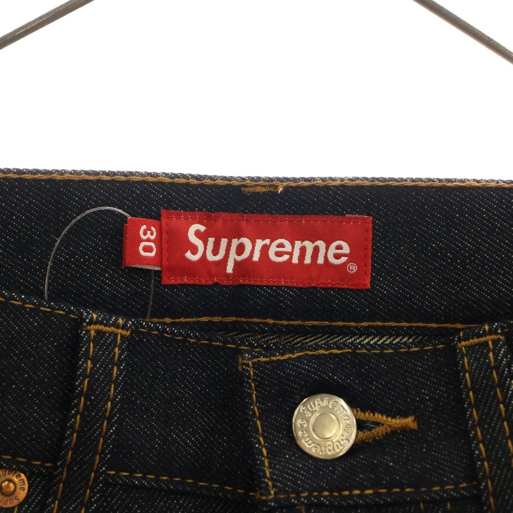 SUPREME(シュプリーム) Rigid Selvedge Slim Jean リジット セルビッチ スリムジーンズ デニムパンツ インディゴ