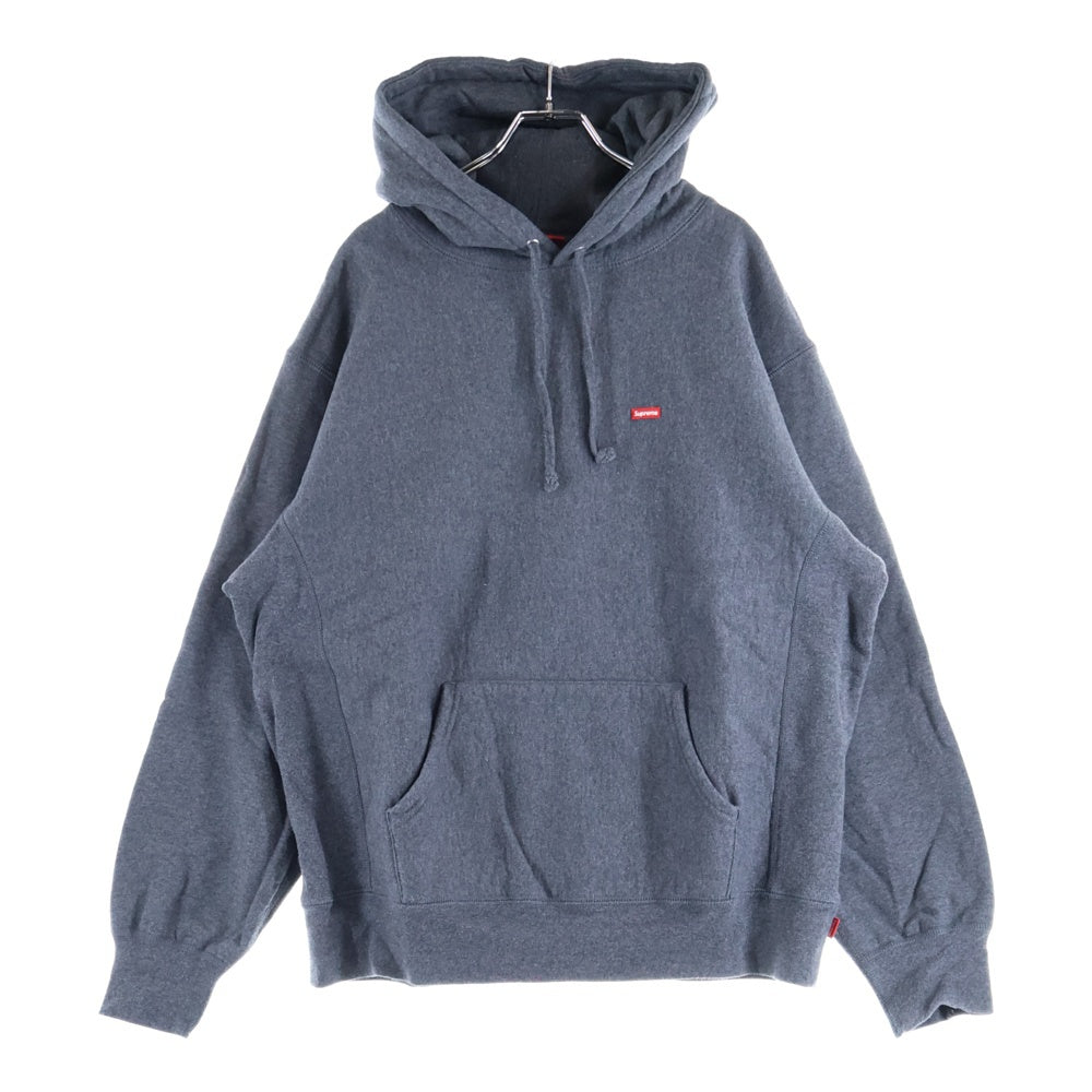 SUPREME(シュプリーム) 21AW Small Box Hooded Sweatshirt スモールボックスロゴ プルオーバースウェットパーカー フーディー グレー
